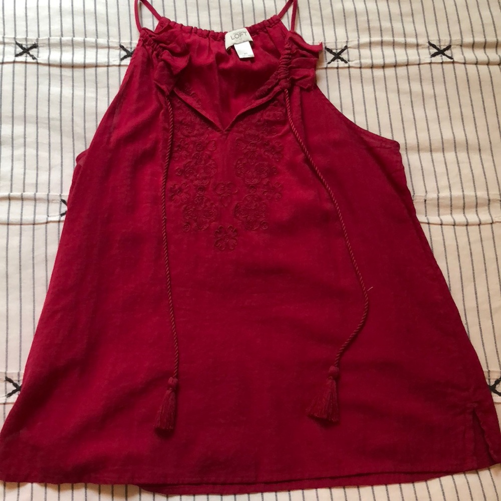 Work blouse/tank